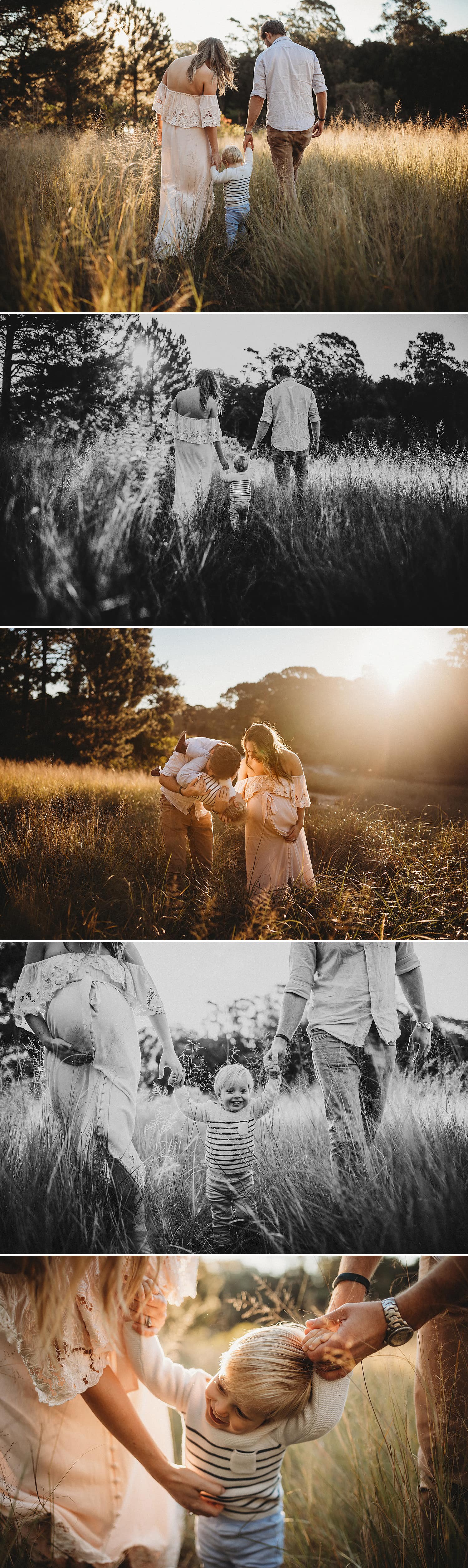 nature maternity photography