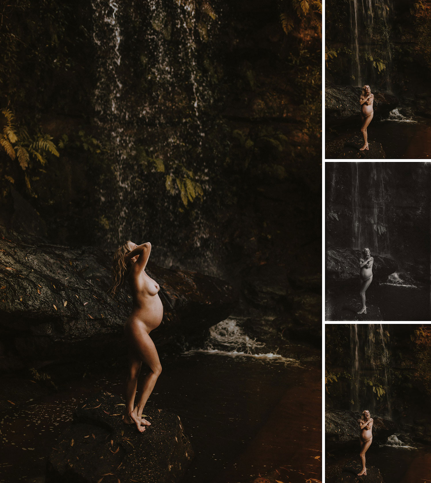 Sydney-waterfall-Maternity-photo-shoot-sutherland-shire