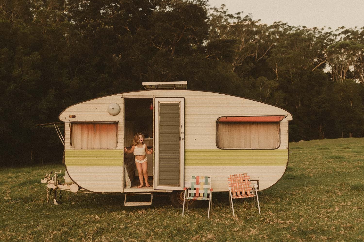 South-Coast-Family-Photographer-vintage-caravan-with-toddler